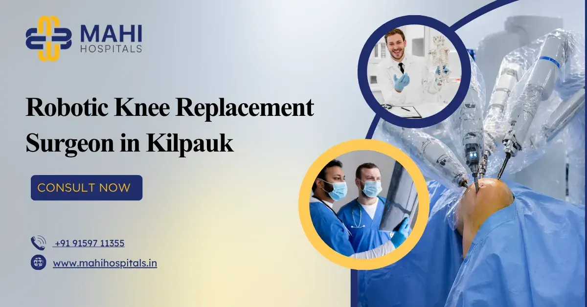 Robotic knee replacement Surgeon in Kilpauk